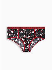 Nightmare Before Christmas Cotton Mid Rise Cheeky Panty, MULTI, hi-res