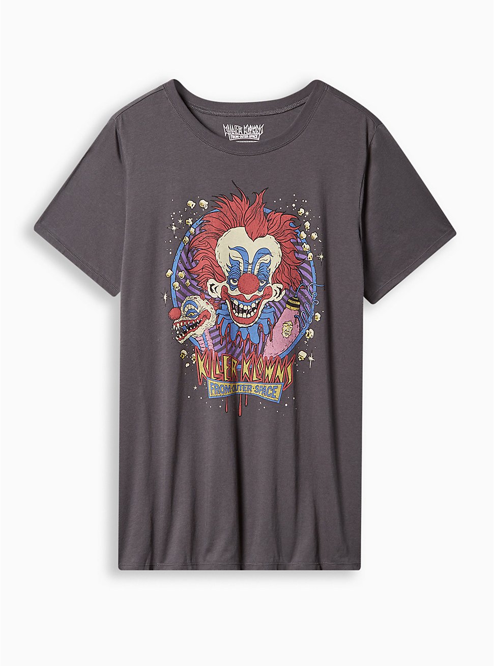 Plus Size Killer Klowns From Outer Space Classic Fit Cotton Crew Tee, VINTAGE BLACK, hi-res