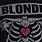Blondie Classic Fit Cotton Vintage Hoodie Tee, DEEP BLACK, swatch