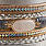 Quartz Braided Magnetic Bracelet , PINK, swatch