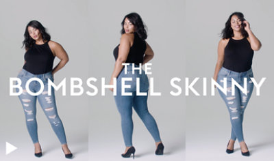 torrid bombshell skinny jeans