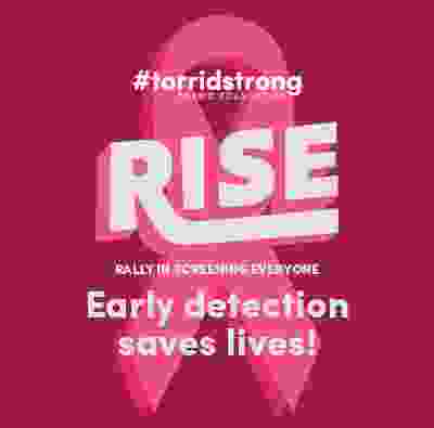 Rise Early Detection Save lives. This year there were major setbacks in breast cancer screenings and preventive care. That's why this year, we are rising together to Rally In Screening Everyone. Shop Now