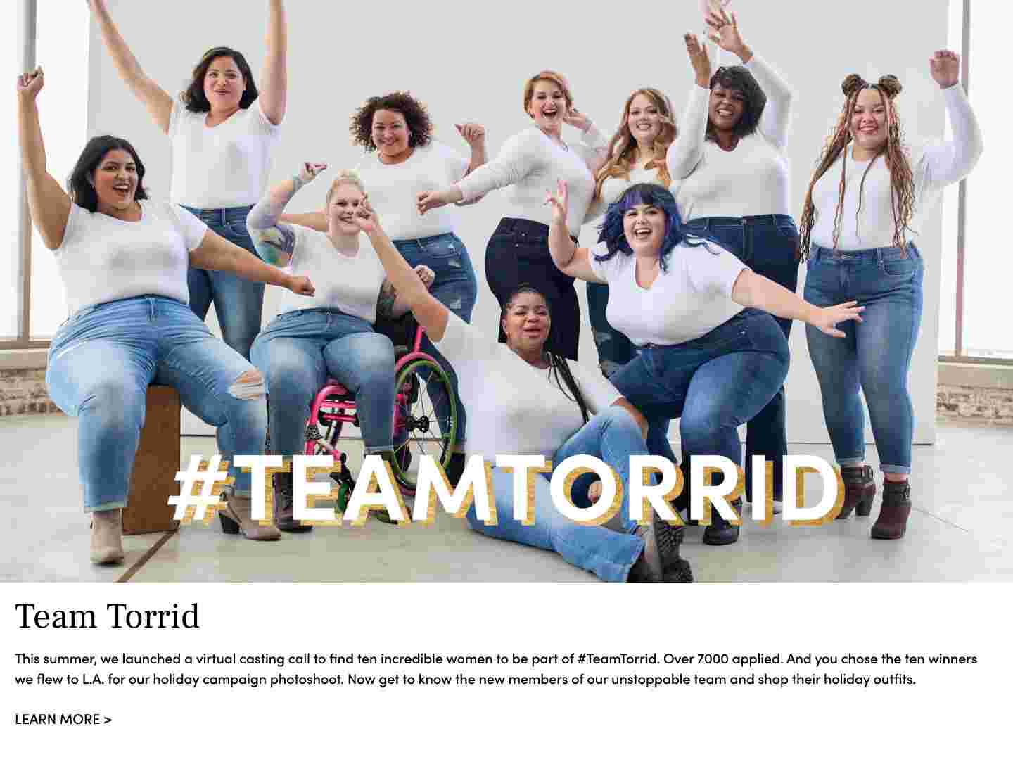 Torrid Cash Earn Online + In Store Find Out More. Earn Torrid Cash We giv eyou $25 in Torrid Cash for every $50 you spend | Stockpile it all the torrid cash you earn is loaded right in to your torrid reward account | redeem it redeem $25 torrid cash when you spend $50 on regular price items