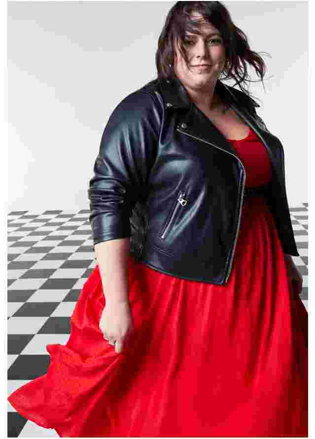 What do you do at Torrid? I am a store manager and every single day i get the opportunity to help customers just became the best versions of themselves. And i just get to spend time with them, helping them find that perfect fit that makes them feel like they can do anything. They can just take on the world. And it's so empowering for everybody. How has your home store been supporting you during this #TeamTorrid experience? My staff are the cutest, just the most supportive, greatest people I could ever meet. And i'm so thankful that they are part of my team. They're holding it down. They're chekcing in, they're sending me text messages.. Everybody's just been like pumping me up. it's dope. Can you tell me how you discovered Torrid? One of my good friends works for the company at my partner sotre at West Edmonton mall location. And she was like, come in and get some really cute thigs for your holidy. You're going to look great. And then I went in, had a huge shopping spree, was treated like an absolute queen and then I fell in love. And when the opportunity came up for me to take the leap of faith and start a new career, I never looked back. And i'm still thankful for these last three years. What's something fun you do when you're not working? I collect pokemon cards with my husband LOL. Started during COVID while I was recovering from an injury now it's our thing. What advice would you give to someone who's learnign to love their body? Dive into what fits your body and understand that bodies are just bodies. It doesn't matter what you look like. It's how you feel. So if you feel greate, you're going to do great things.
