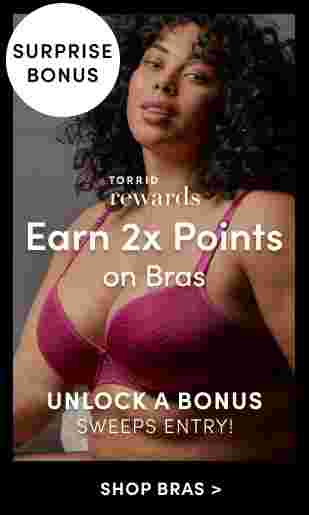 Earn 2X Points on bras