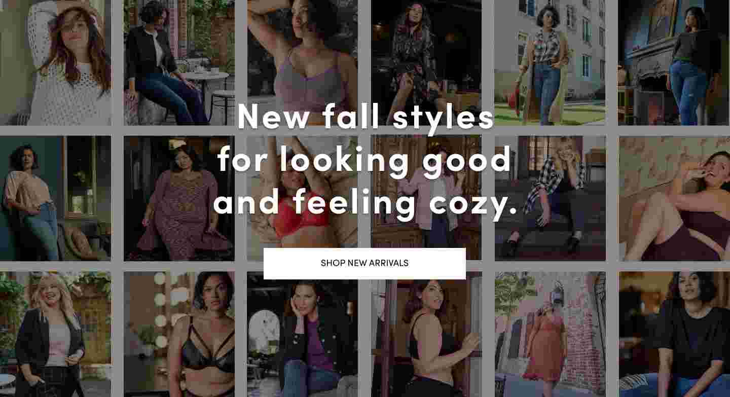 New fall styles for looking good and feeling cozy. Shop New Arrivals
