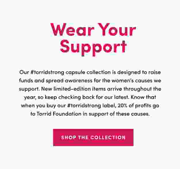 Wear our Support Shop The Collection