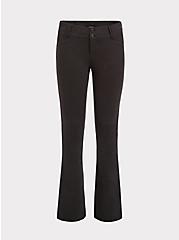 Plus Size Trouser Slim Boot Studio Luxe Ponte Mid-Rise Pant, CHARCOAL HEATHER, hi-res